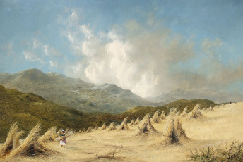 Картинка рисованные samuel john barnes сено