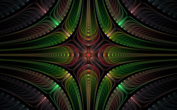 Картинка 3д графика abstract абстракции узор тёмный фон