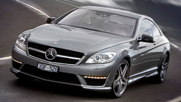 Картинка mercedes cl автомобили benz автомобиль скорость стиль мощь