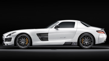 Картинка mercedes sls автомобили brabus скорость мощь автомобиль стиль