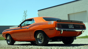 Картинка plymouth cuda автомобили автомобиль мощь скорость стиль