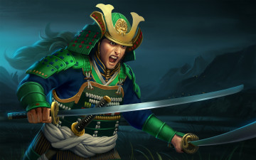 Картинка legend of the five rings видео игры мечи самурай