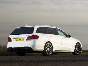 Картинка автомобили mercedes-benz e uk-spec12 estate s-model amg 63