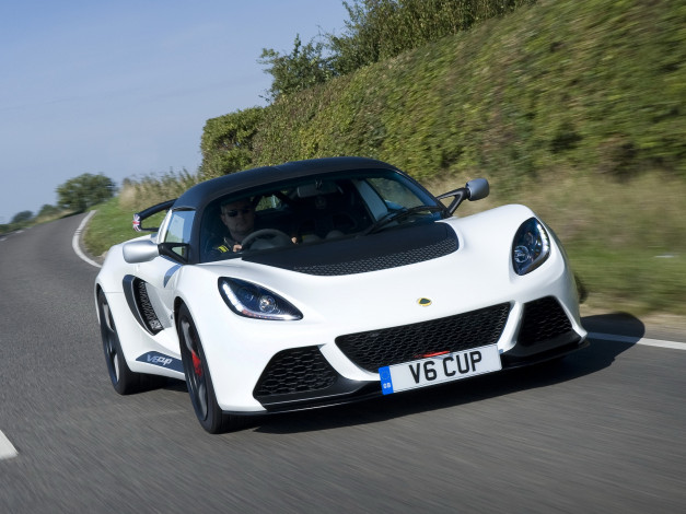 Обои картинки фото автомобили, lotus, exige, v6, cup, светлый