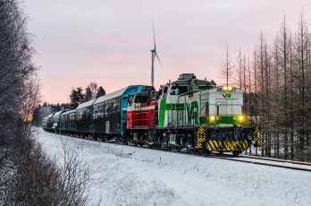 Картинка техника поезда железная дорога локомотив состав