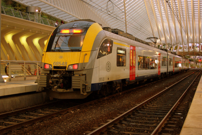 Обои картинки фото техника, поезда, железная, дорога, локомотив, состав