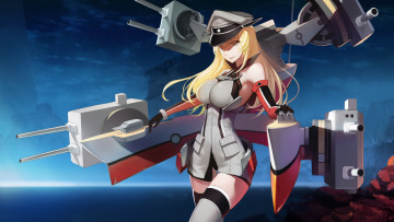 Картинка автор +nero+ nilu аниме kantai+collection kancolle bismarck kantai collection