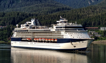 Картинка celebrity+millennium корабли лайнеры лайнер круизный