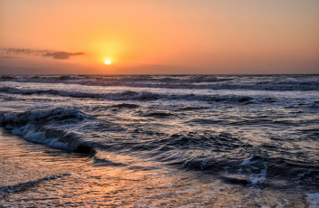 Картинка природа моря океаны рассвет