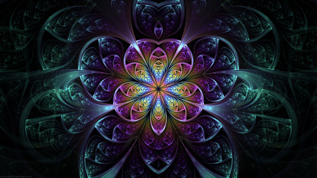 Обои картинки фото 3д графика, фракталы , fractal, цвета, фон, узор