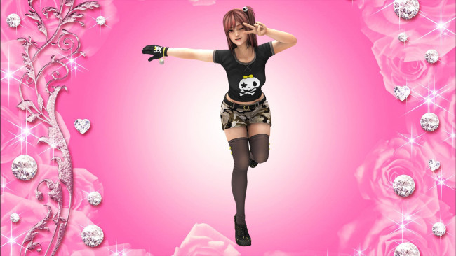 Обои картинки фото 3д графика, люди , people, девушка, взгляд, фон