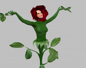 Картинка 3д+графика существа+ creatures фон взгляд девушка