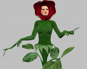 Картинка 3д+графика существа+ creatures фон взгляд девушка