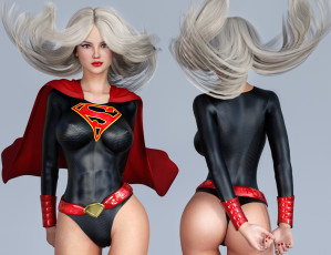 Картинка 3д+графика люди+ people фон взгляд девушка