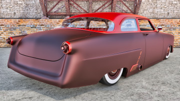 обоя автомобили, 3д, ford, 1952г