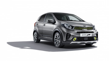 Картинка kia+picanto+x-line+2018 автомобили kia 2018 новинки мини x line киа picanto
