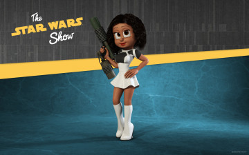 обоя 3д графика, мультфильмы и в игры, фон, взгляд, девушка