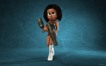 обоя 3д графика, мультфильмы и в игры, персонаж