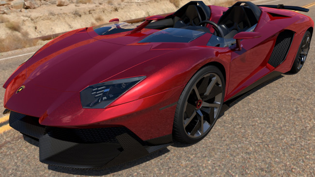 Обои картинки фото автомобили, 3д, lamborghini