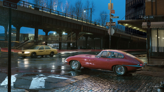 Обои картинки фото jaguar e type 378, автомобили, выставки и уличные фото, авто