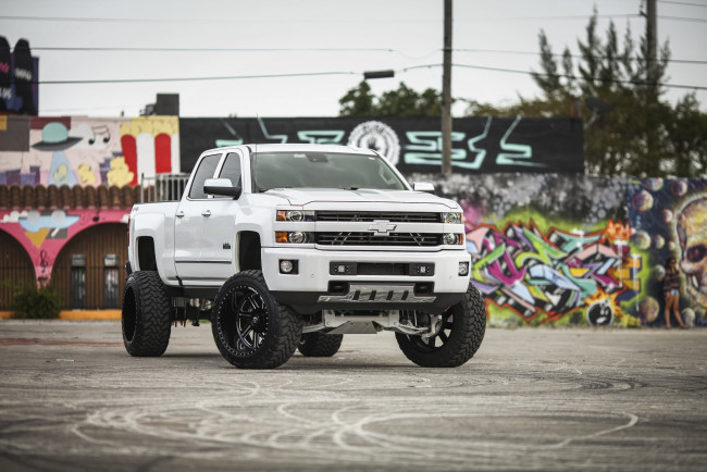 Обои картинки фото автомобили, custom pick-up, chevrolet