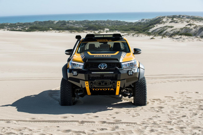 Обои картинки фото toyota hilux tonka concept 2017, автомобили, toyota, 2017, concept, tonka, hilux