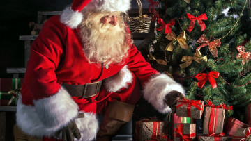 Картинка праздничные дед+мороз +санта+клаус санта