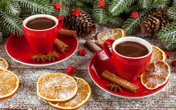 Картинка праздничные угощения какао