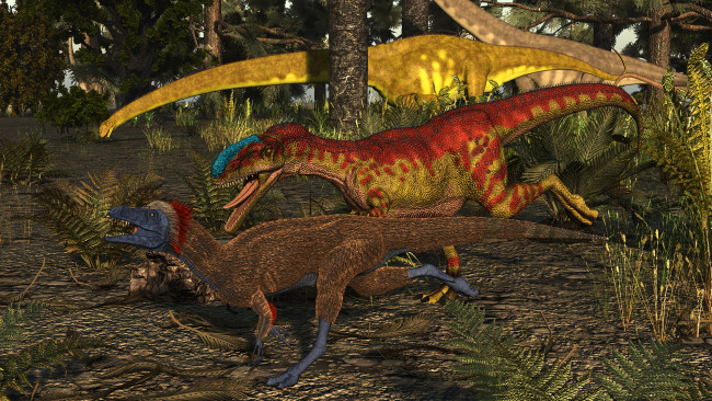 Обои картинки фото 3д графика, животные , animals, природа, динозавры