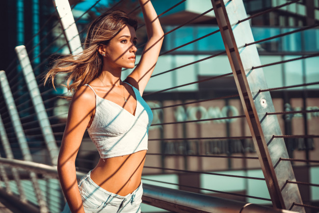 Обои картинки фото девушка, девушки, -unsort , блондинки,  светловолосые, модель, francesca