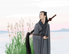 Картинка рисованное кино +мультфильмы the untamed неукротимый повелитель чэньцин мосян тунсю mo dao zu shi магистр дьявольского культа