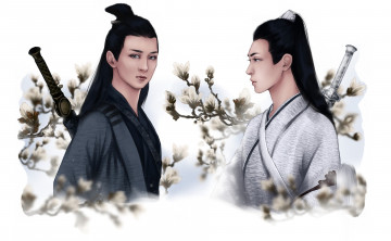 Картинка рисованное кино +мультфильмы the untamed неукротимый повелитель чэньцин мосян тунсю mo dao zu shi магистр дьявольского культа