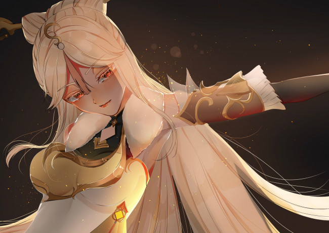 Обои картинки фото аниме, genshin impact, genshin, impact