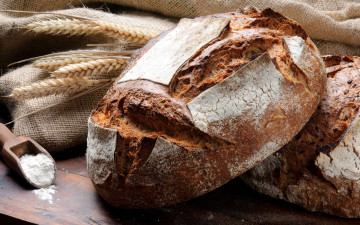 Картинка еда хлеб +выпечка мука колосья