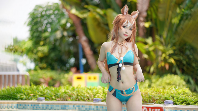 Обои картинки фото девушки, - креатив,  косплей, cosplay