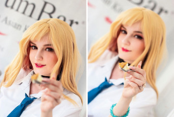 Картинка девушки kirdjava костюм образ лицо