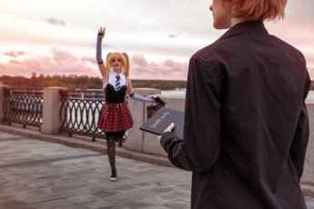 Картинка девушки kirdjava костюмы образы тетрадь набережная