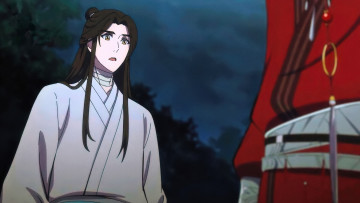 Картинка аниме tian+guan+ci+fu се лянь хуа чен разговор