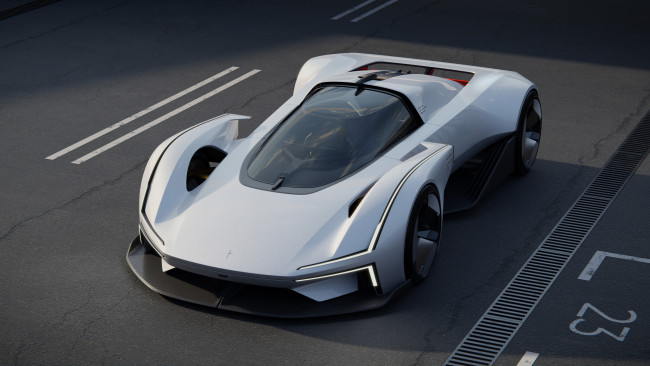 Обои картинки фото автомобили, polestar