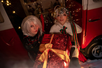 Картинка девушки mari+aisu образы косплей наряды костюмы машина подарки новый год