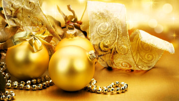 обоя праздничные, украшения, шарики, гирлянда, лента