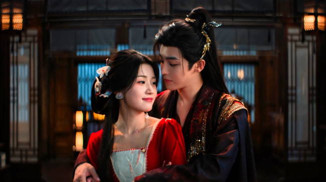 Обои картинки фото love in the clouds, кино фильмы, парень, девушка, любовь