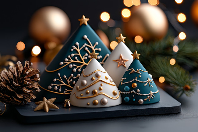 Обои картинки фото праздник, праздничные, украшения, рождество, игрушки, елки