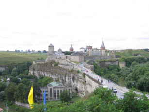обоя kamenets, podolskiy, ukraine, города, дворцы, замки, крепости