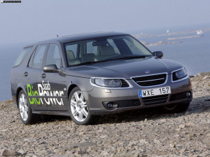 Картинка saab estate bio power 2006 автомобили