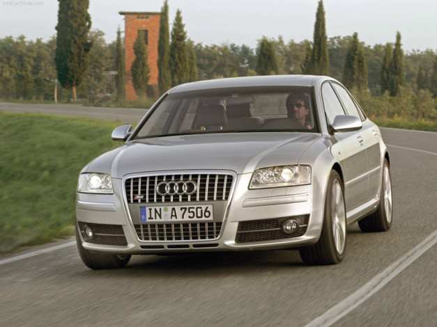 Обои картинки фото 2006, audi, s8, автомобили
