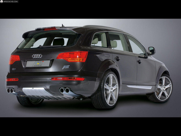Обои картинки фото audi, q7, abt, 2006, автомобили