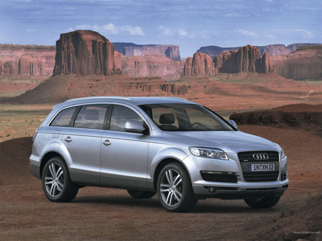 Обои картинки фото audi, q7, автомобили