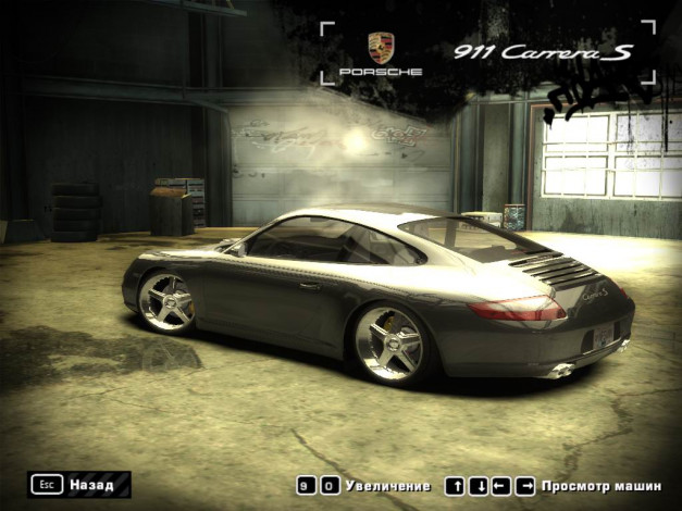 Обои картинки фото porshe, 911, видео, игры, need, for, speed, most, wanted