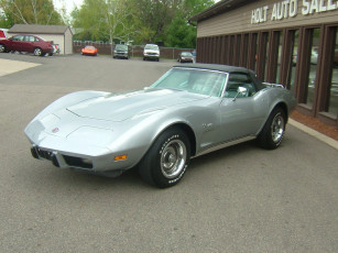 Картинка corvette c3 автомобили выставки уличные фото